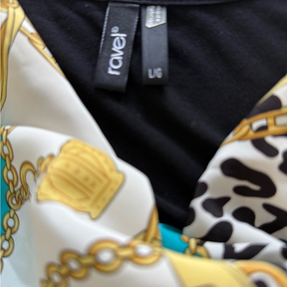 Ravel Women's Multicolor Sleeveless Top size large - Picture 6 of 6